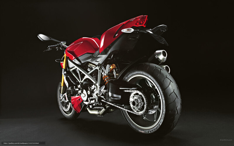 Red Ducati motorcycle