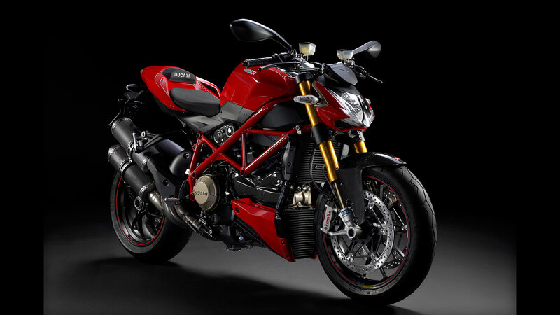 Red Ducati motorcycle