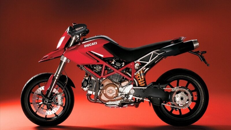 Red Ducati Motorcycle — Dramatic, Photograph, Engine, Seat, Black