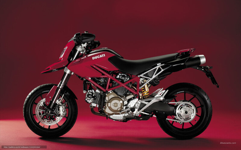 Red Ducati Motorcycle — Dramatic, Photograph, Seat, Engine
