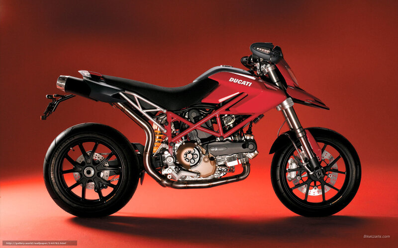 Red Ducati Motorcycle — Dramatic, Photograph, Seat, Exhaust