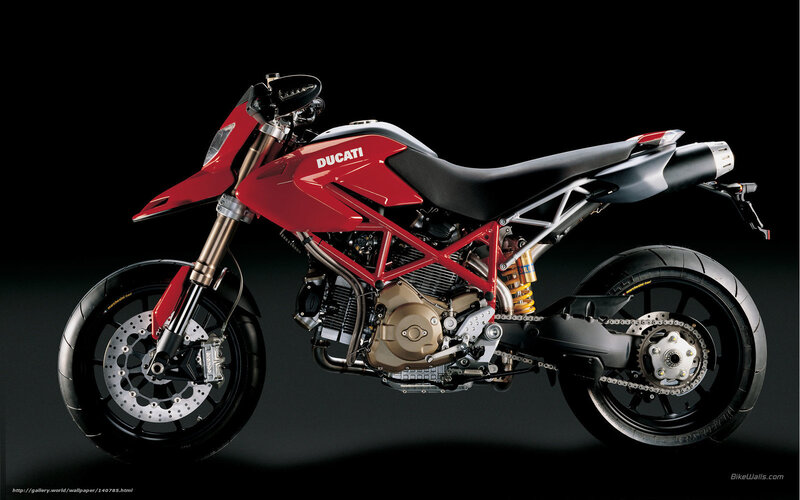 Red Ducati Motorcycle — Dramatic, Photograph, Seat