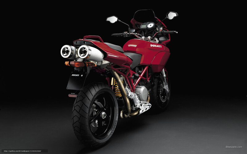 Red Ducati Multistrada 1000