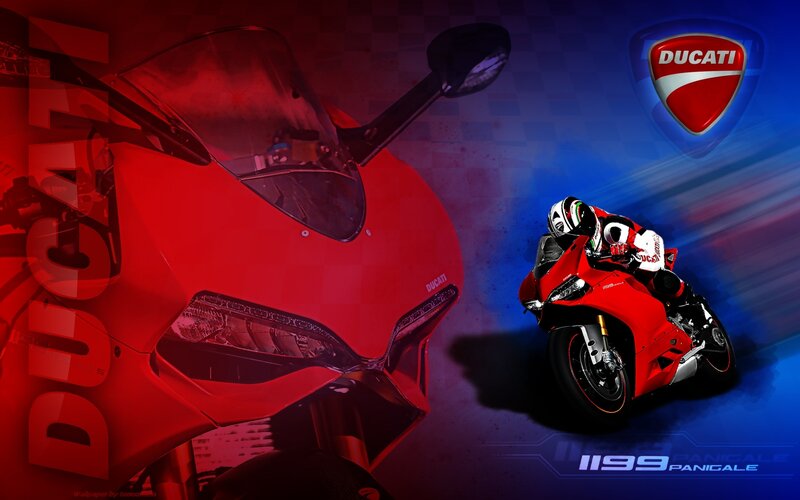 Red Ducati Panigale