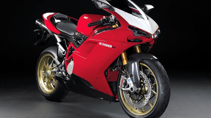 Red Ducati Panigale V4