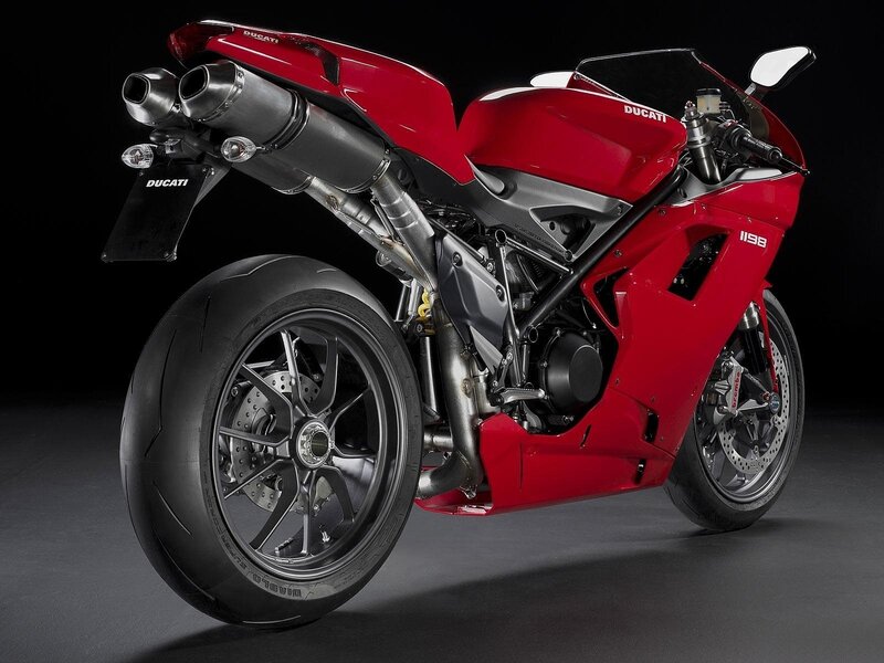 red ducati sportbike