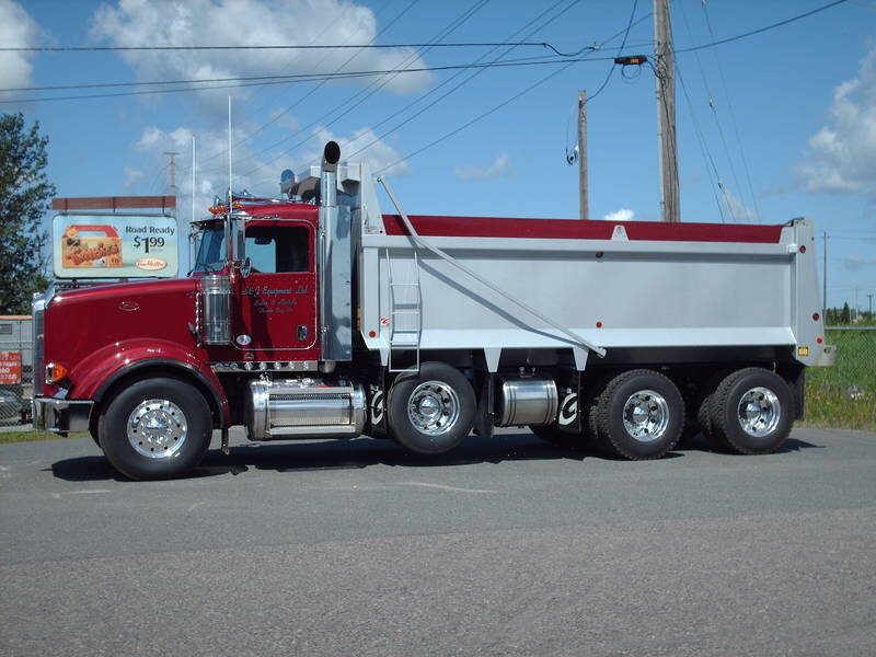 Red Dump Truck