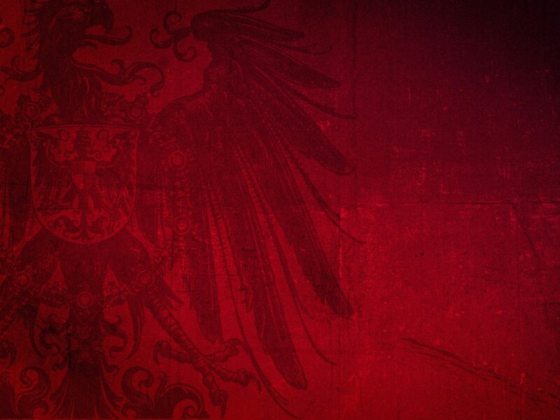 red eagle emblem background