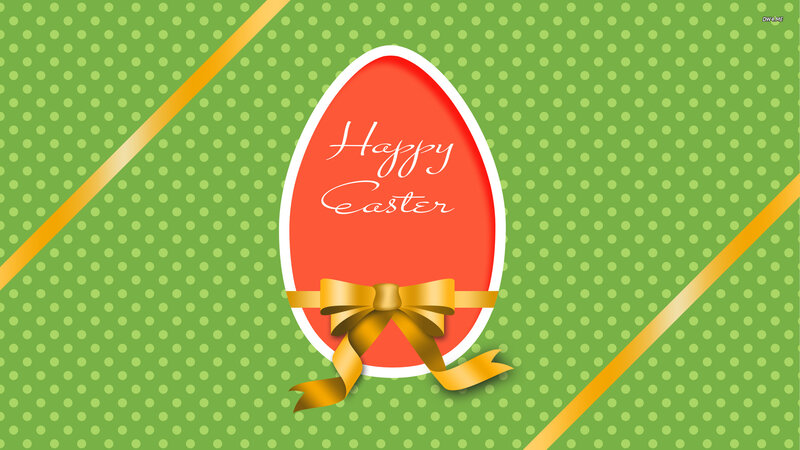 Red Easter Egg — Green