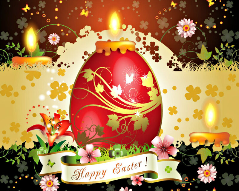 Red Easter Egg