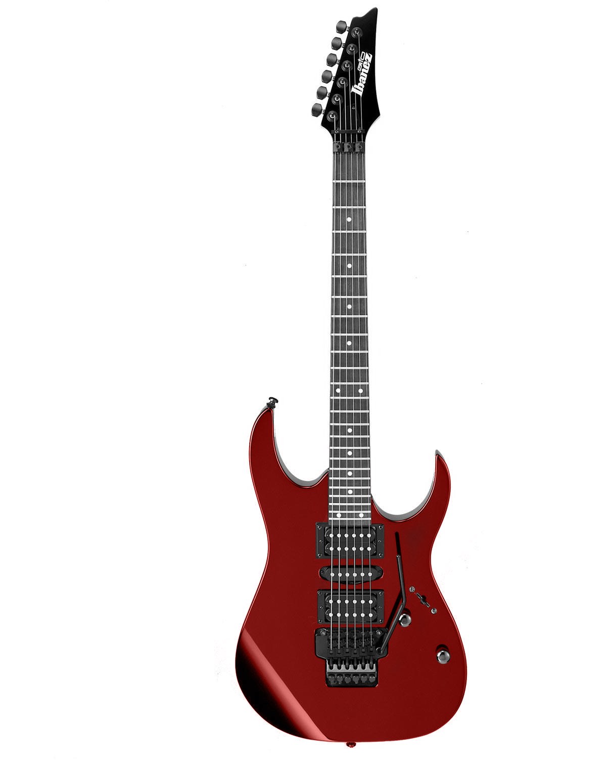 red electric guitar