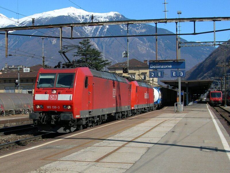 Red Electric Locomotive — Serene