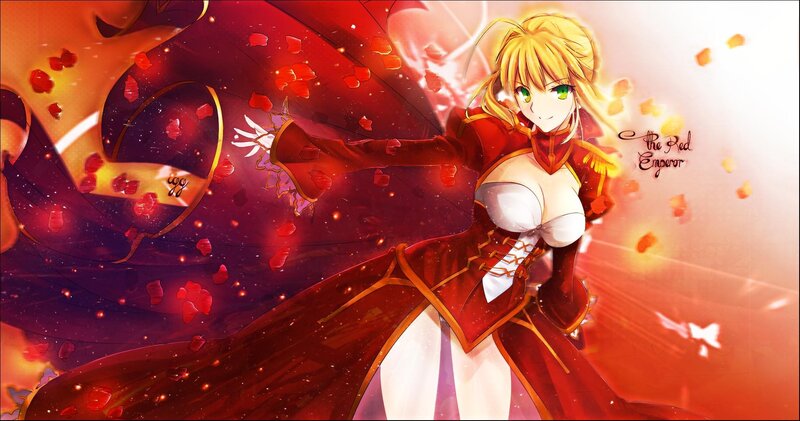 Red Emperor anime character