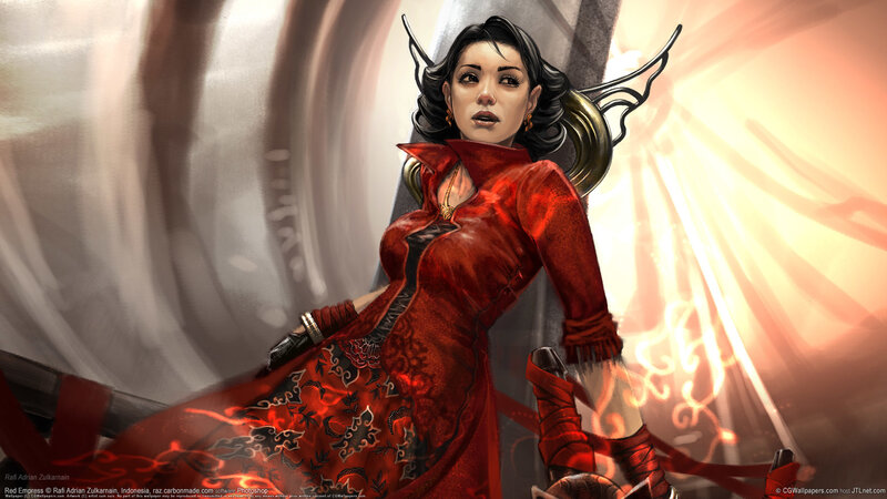 Red Empress character art