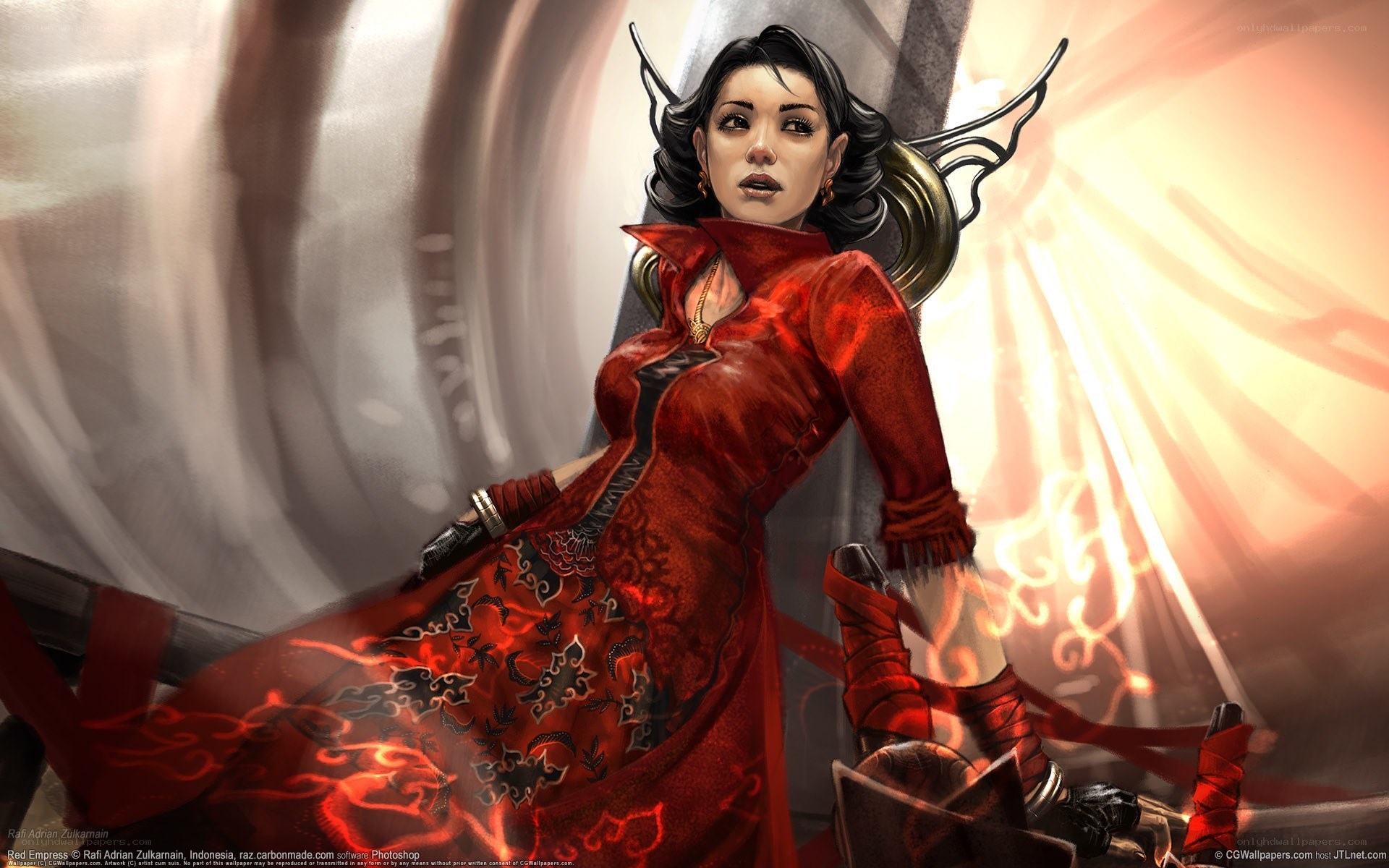 Red Empress fantasy art