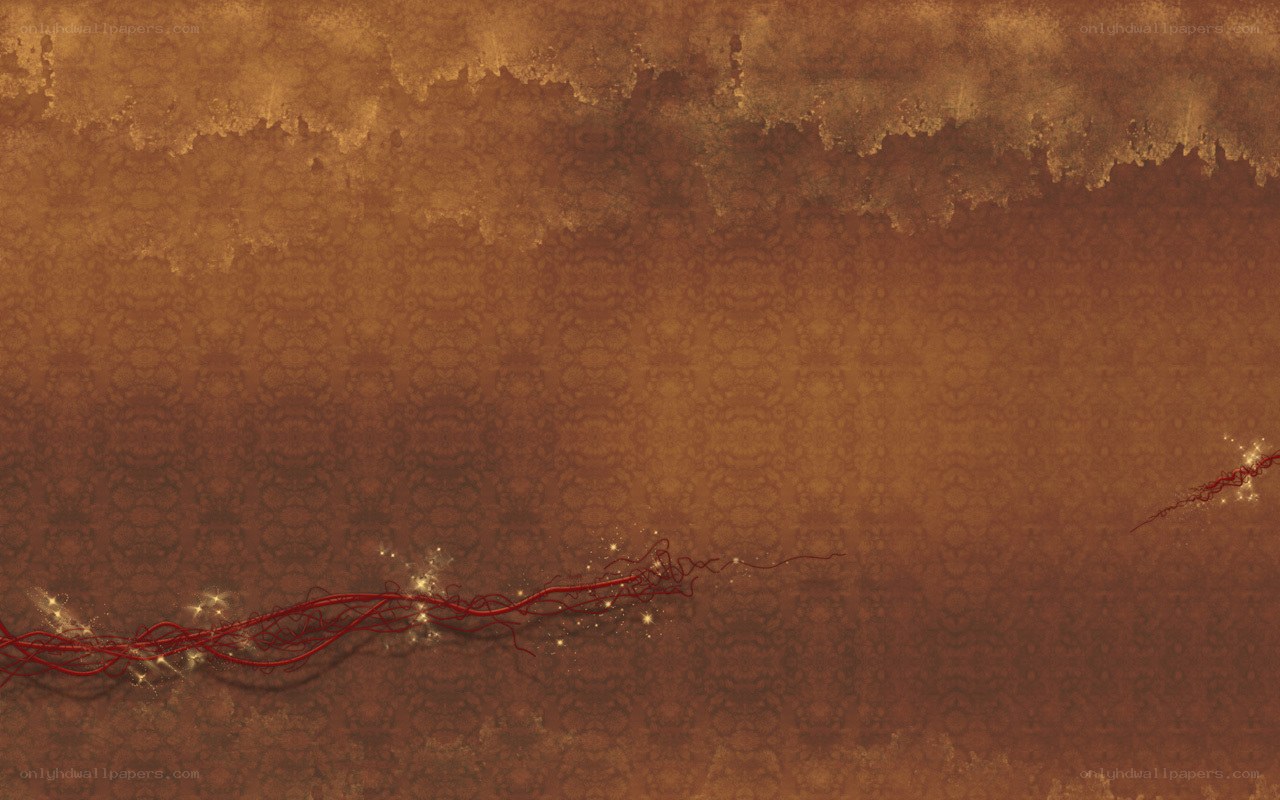 red energy lines on brown background