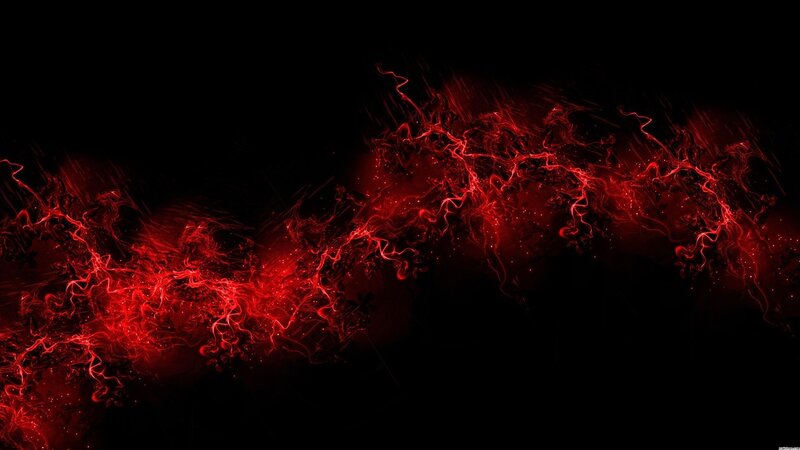 Red Energy Waves