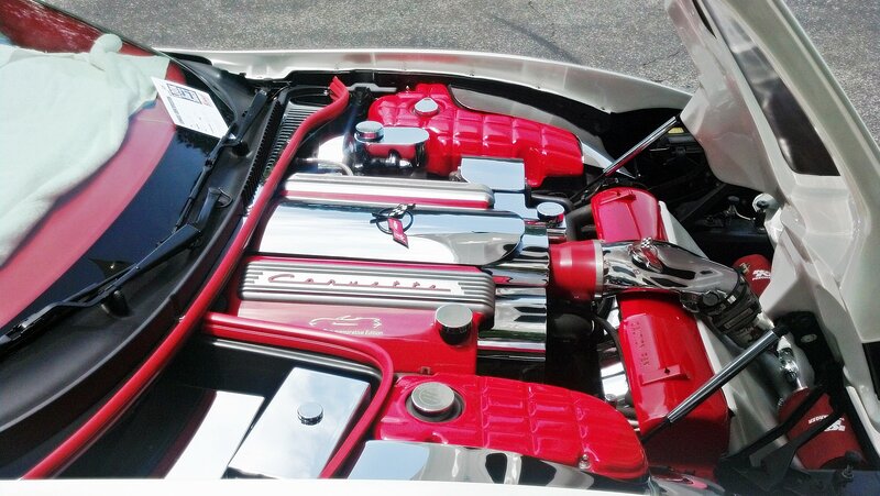 Red Engine Bay
