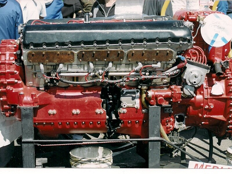Red Engine on Display