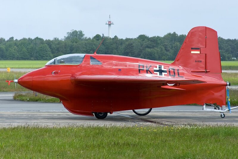 Red Experimental Aircraft