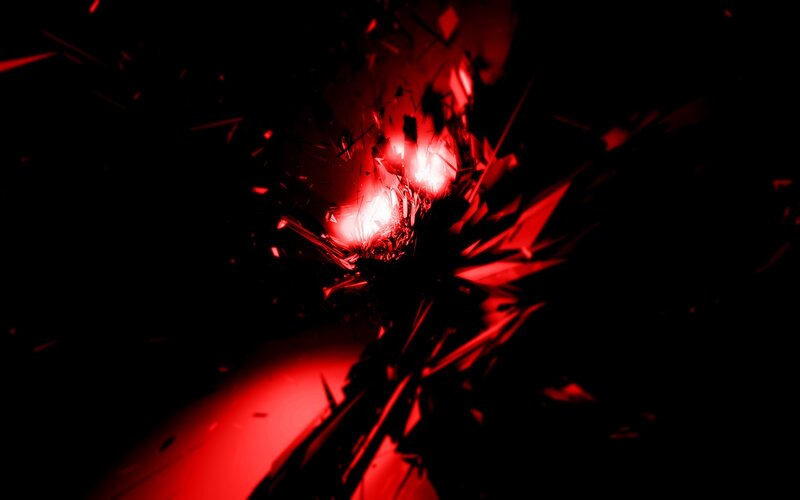 Red explosion abstract background