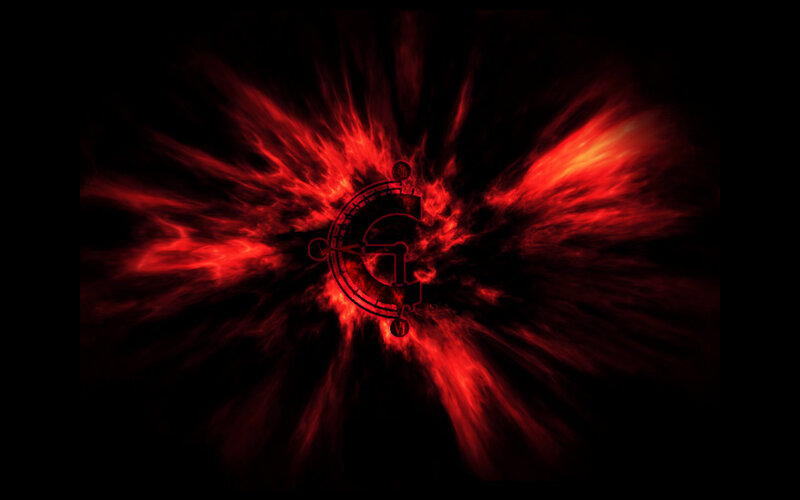 red explosion with clock symbol