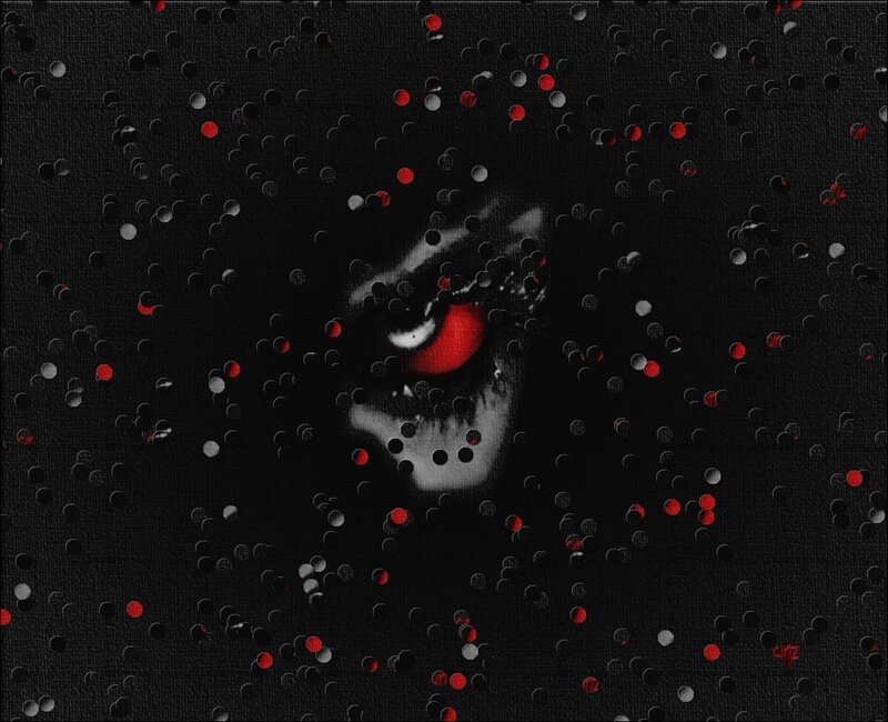 Red Eye in Dark Space