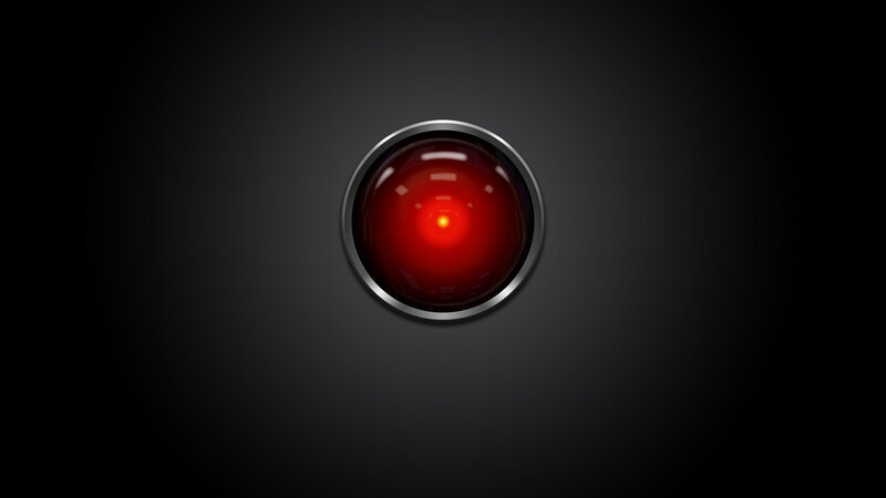 Red eye of HAL 9000