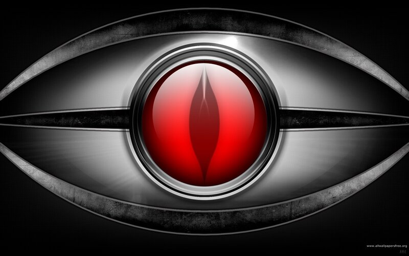 red eye symbol design