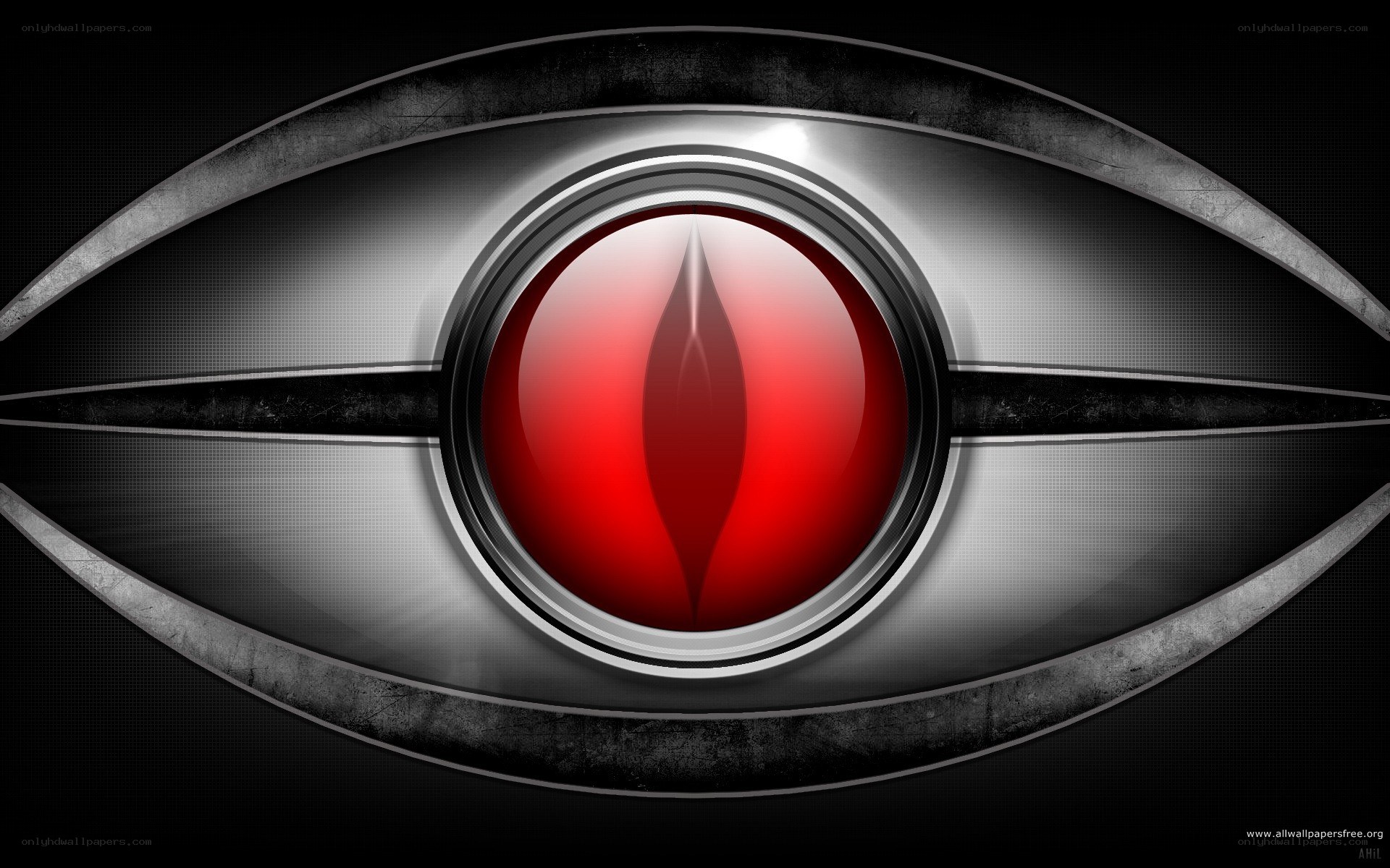 red eye symbol design