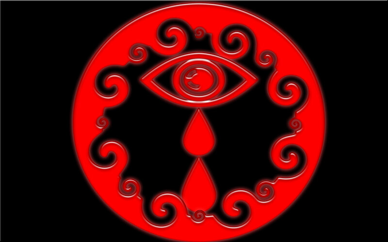 Red Eye Symbol — Mysterious