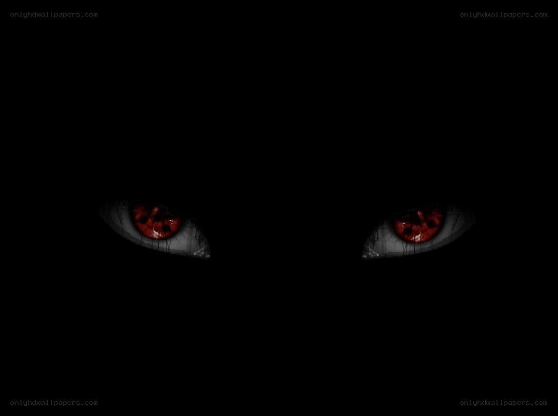 red eyes in darkness