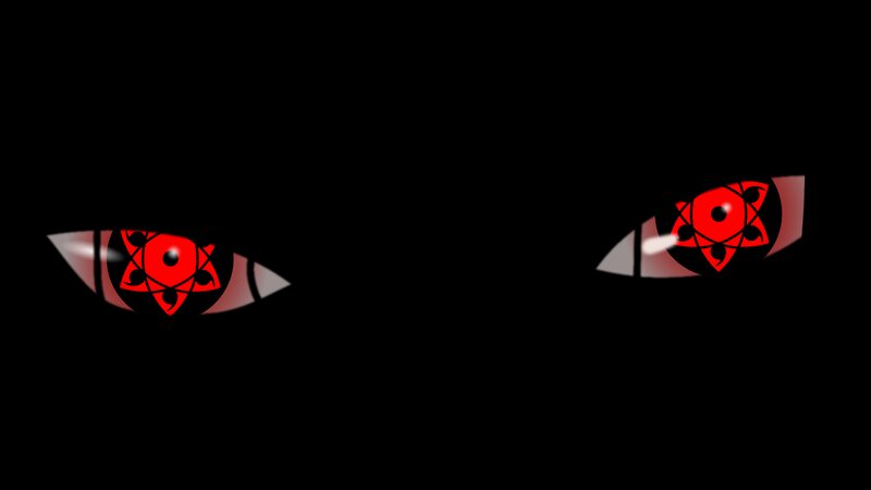 Red Eyes with Tomoe