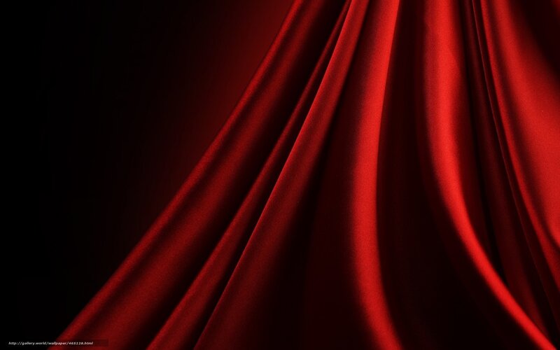 Red Fabric Drapes