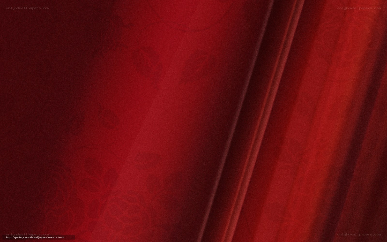 Red fabric texture background