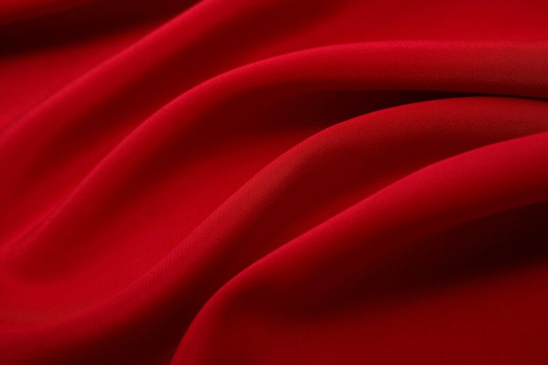 Red Fabric Texture — Calm, Photograph