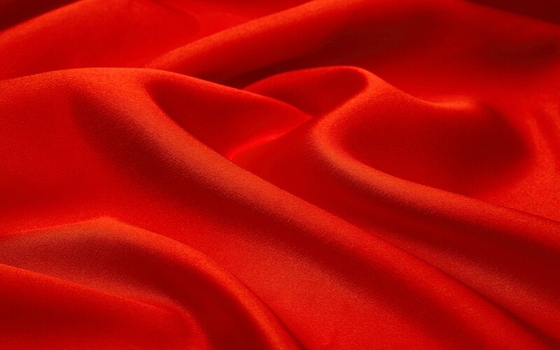 Red Fabric Texture — Calm