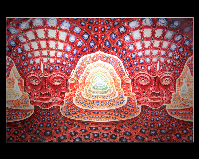 Red Faces in Tunnel
