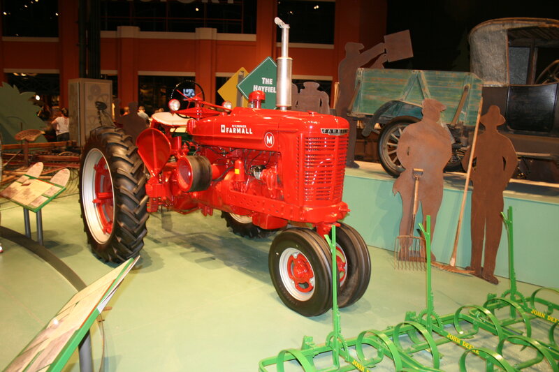 Red Farmall Tractor
