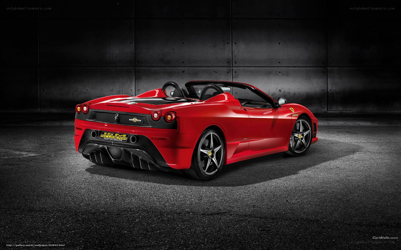 Red Ferrari 16M Spider