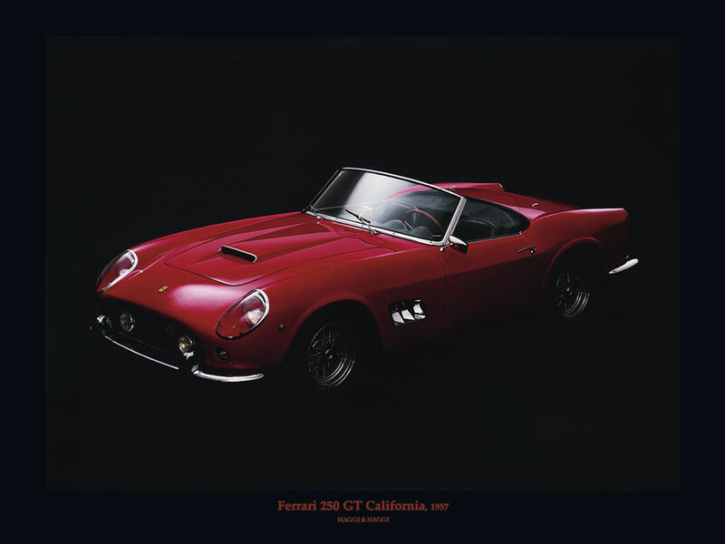 Red Ferrari 250 GT California