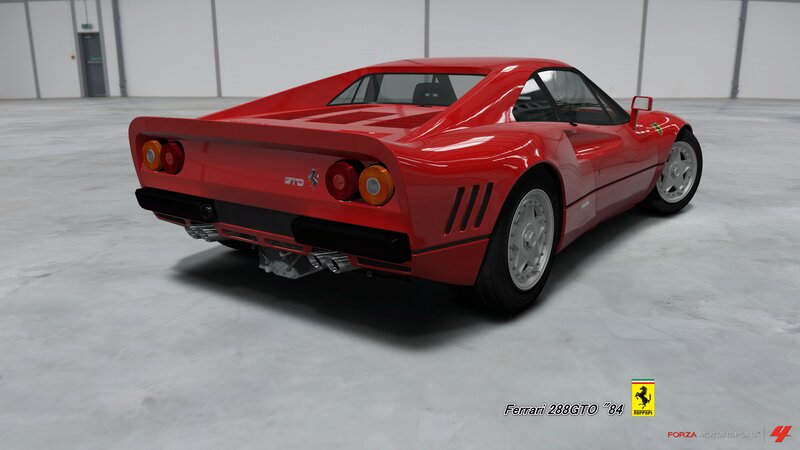 Red Ferrari 288 Gto