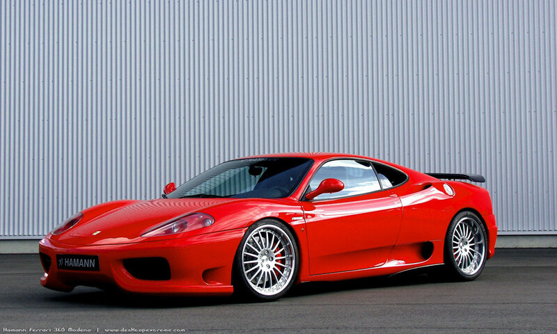 Red Ferrari 360 Modena