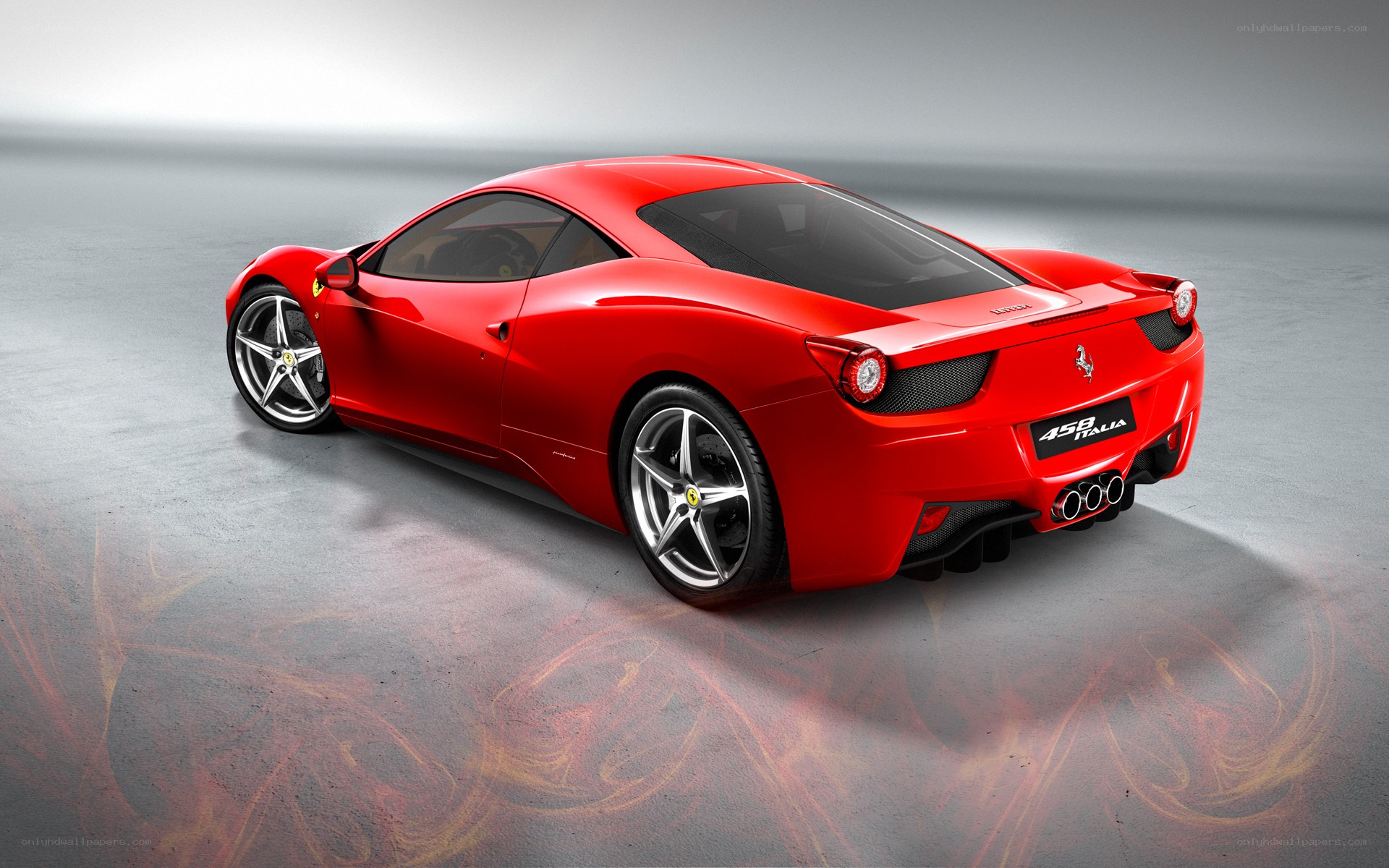 Red Ferrari 458 Italia