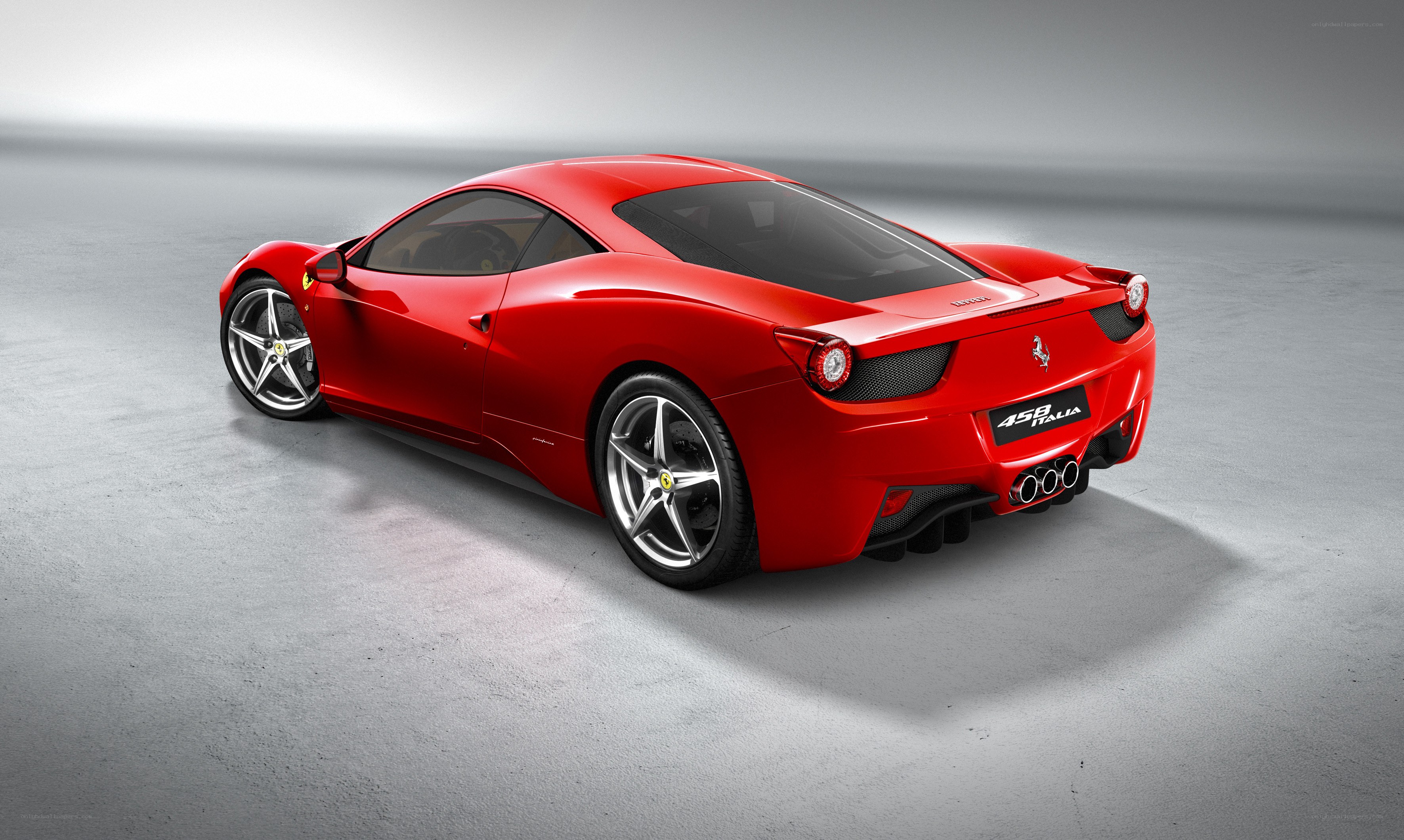 Red Ferrari 458 Italia