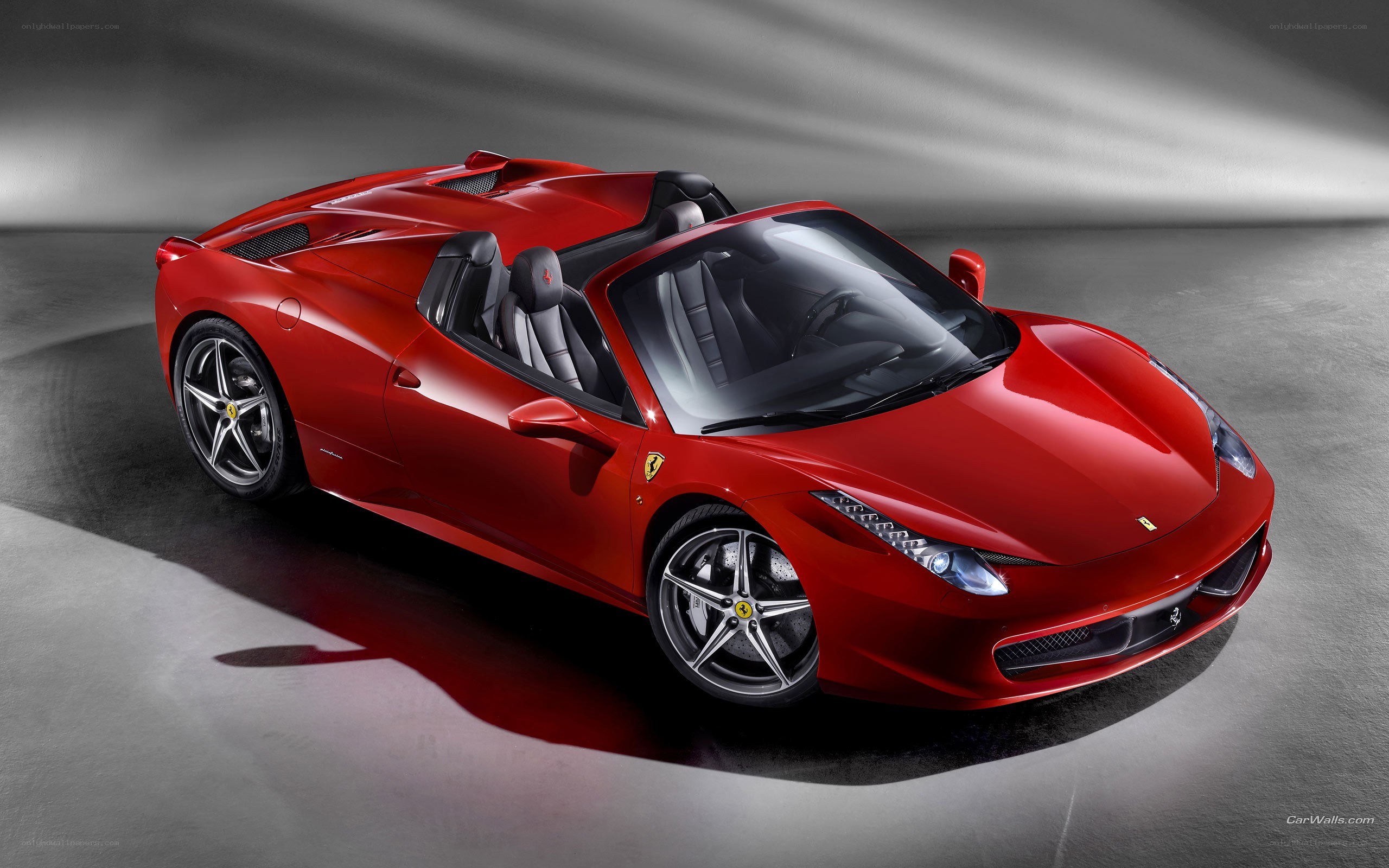 Red Ferrari 458 Spider