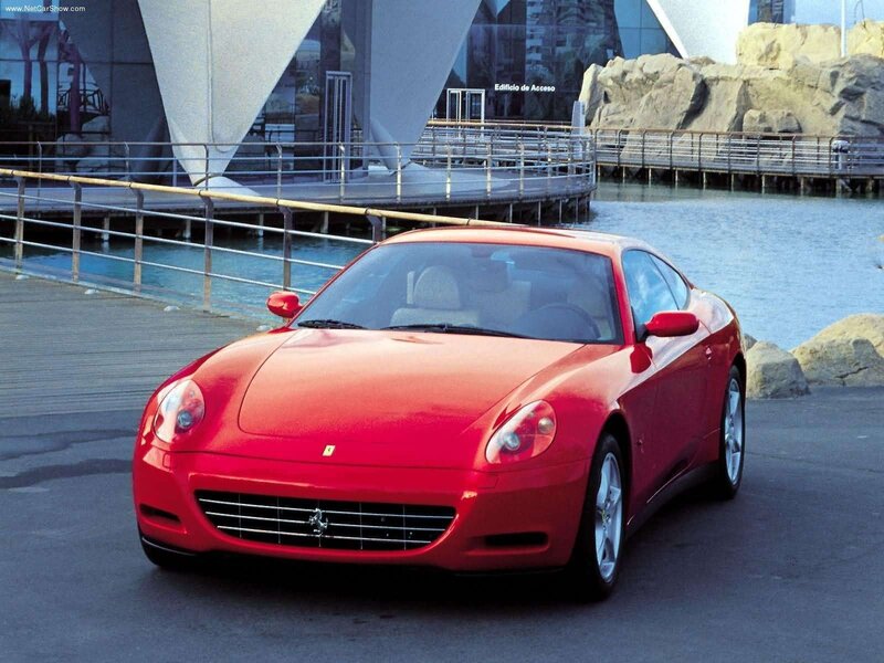 Red Ferrari 575M Maranello