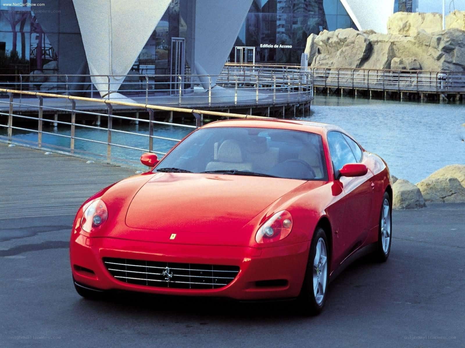 Red Ferrari 575M Maranello