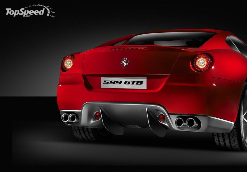 Red Ferrari 599 Gtb — Dramatic
