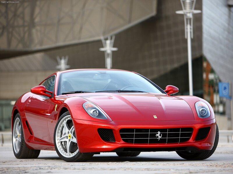 Red Ferrari 599 GTB Fiorano